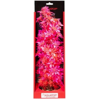 Aquatop Vibrant Garden Aquarium Plant Pink - 16