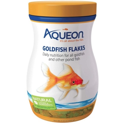 Aqueon Goldfish Flakes - 7.12 oz