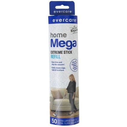 Evercare Mega Cleaning Roller Refill  - 50 count