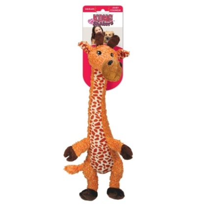 KONG Shakers Luvs Giraffe Dog Toy Large - 1 count