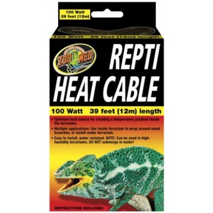 Zoo Med Repti Heat Cable - 100 watt (39\'L)