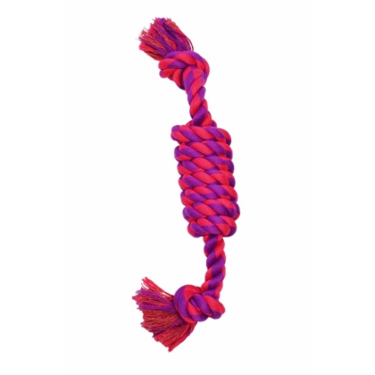 Purple / Magenta - Amazing Pet Products Coil Rope  - 15\