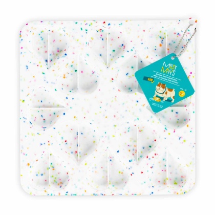 Confetti - Messy Mutts Silicone Bake & Freeze Dog Treat Making Mold Heart Shape  - 9\