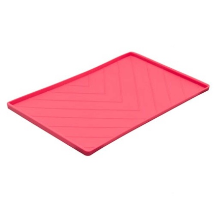 Watermelon - Messy Mutts Silicone Food Mat Raised Edge  - Medium 20\