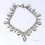 Rhinestone & Pearl Crown Necklace - 10